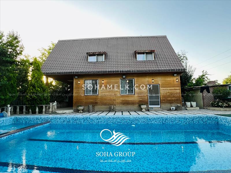 1000 متر باغ ویلای لوکس در غرب شهریار