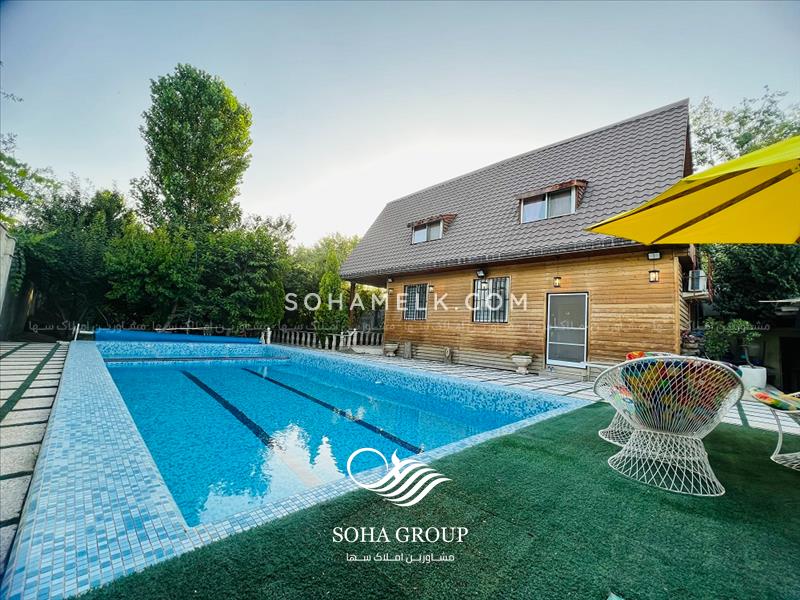 1000 متر باغ ویلای لوکس در غرب شهریار