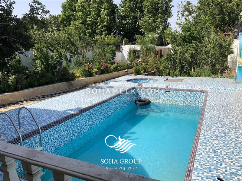 باغ ویلا 850 متری در بهترین کوچه باغ لم آباد