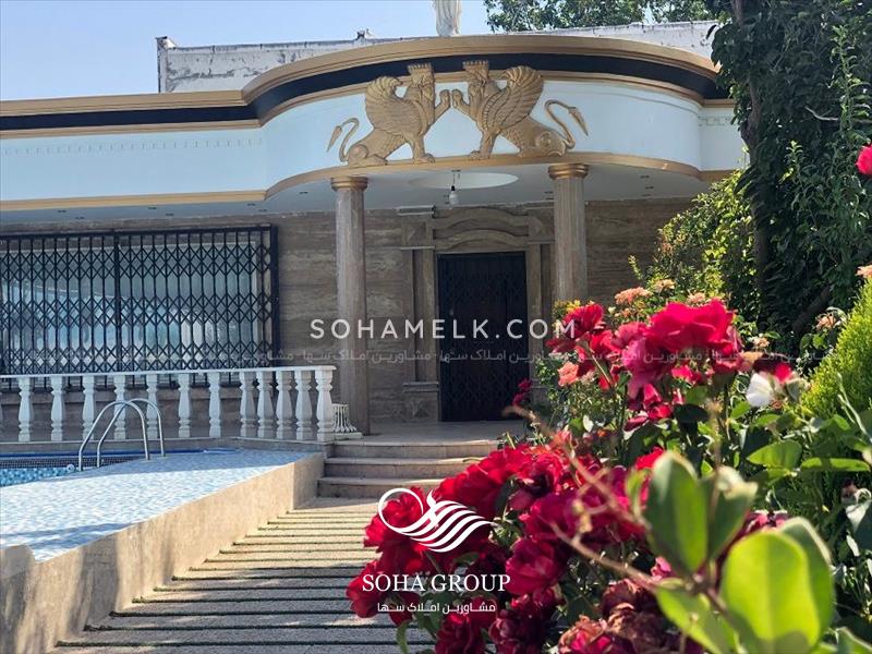 باغ ویلا 850 متری در بهترین کوچه باغ لم آباد