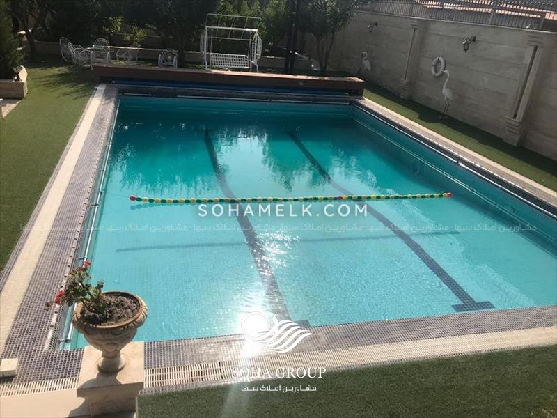 2000 متر باغ ویلا لوکس در قلب شهریار