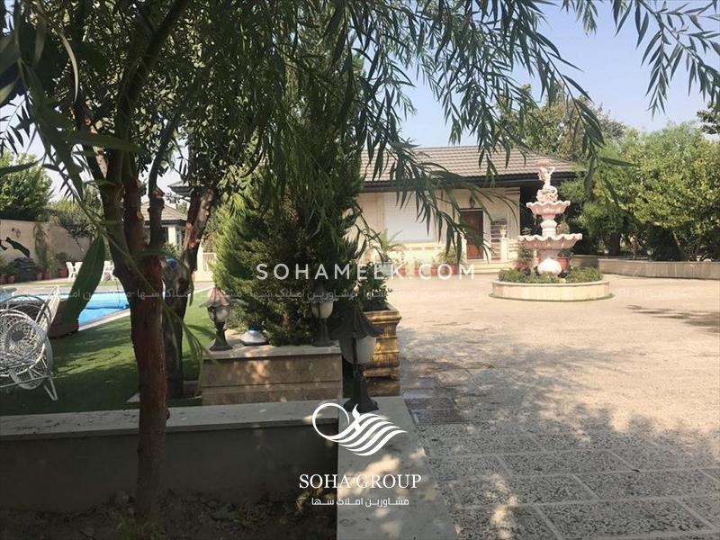 2000 متر باغ ویلا لوکس در قلب شهریار