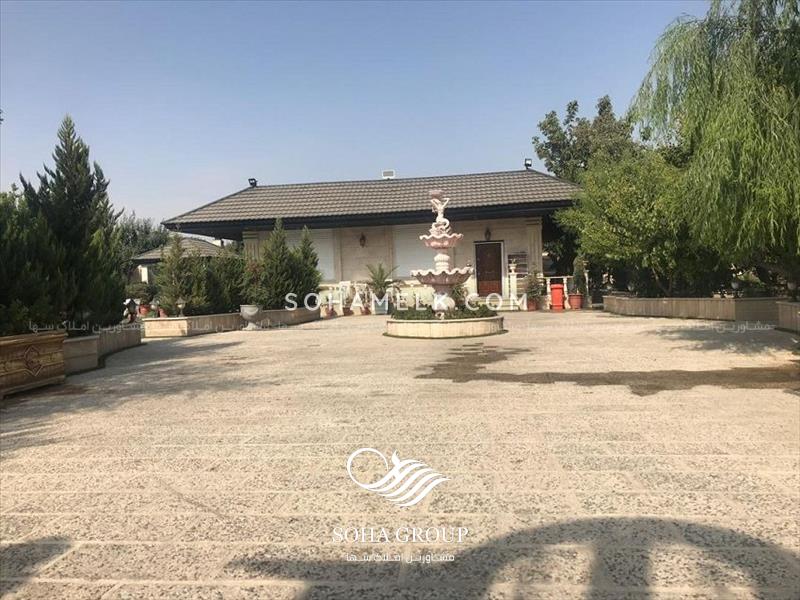 2000 متر باغ ویلا لوکس در قلب شهریار