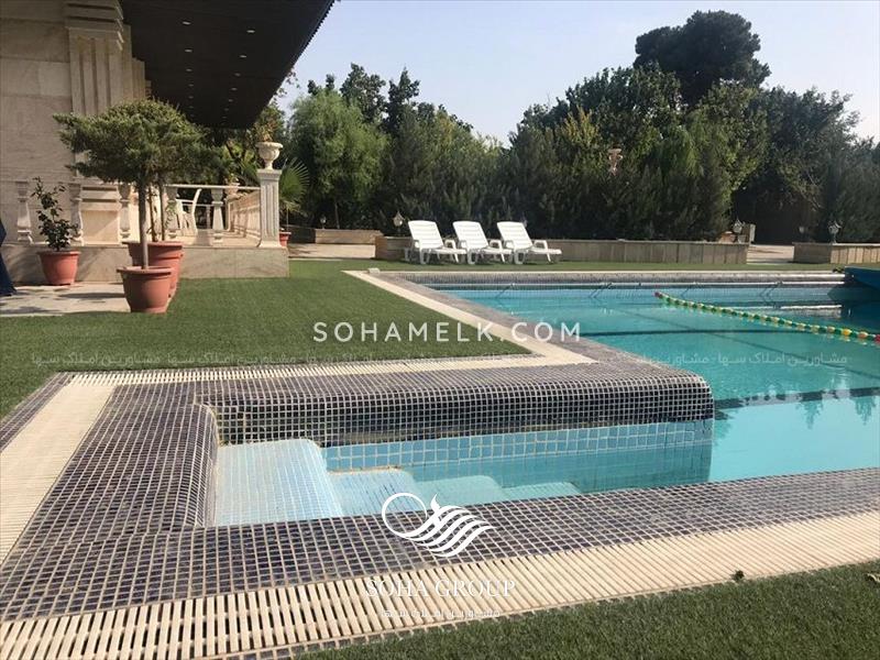 2000 متر باغ ویلا لوکس در قلب شهریار