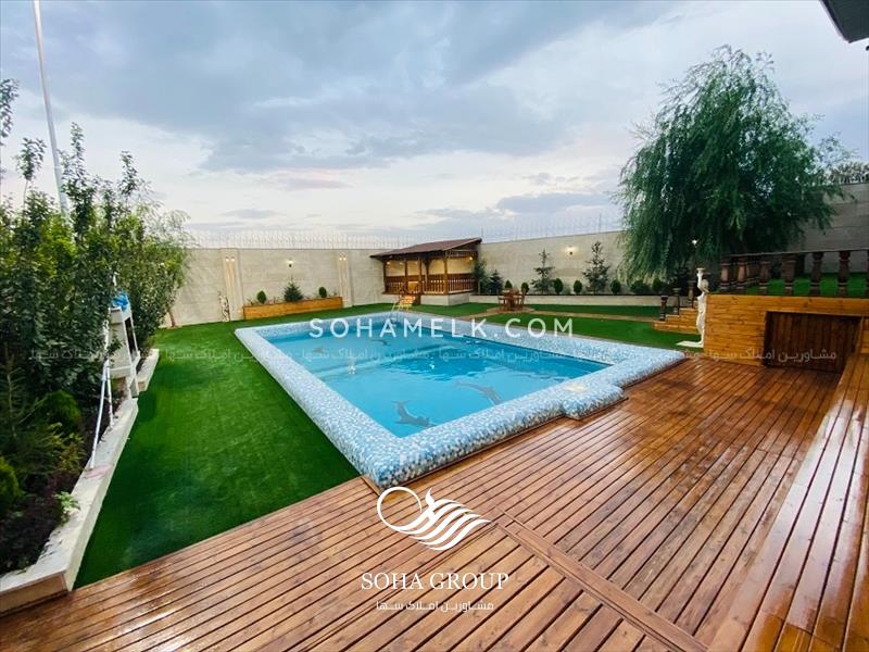 فروش 1500 متر باغ ویلا ی لوکس در لم آباد