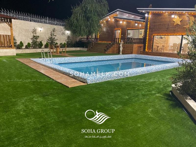 فروش 1500 متر باغ ویلا ی لوکس در لم آباد