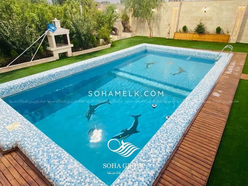 فروش 1500 متر باغ ویلا ی لوکس در لم آباد