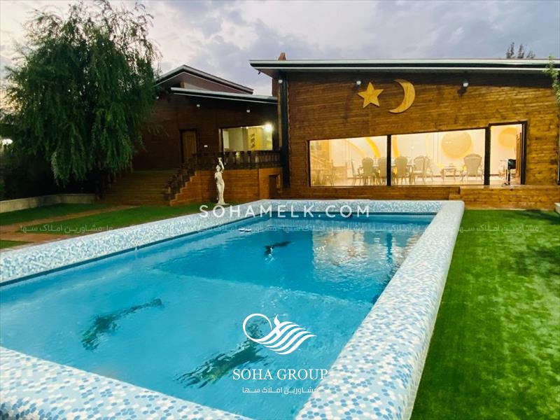 فروش 1500 متر باغ ویلا ی لوکس در لم آباد