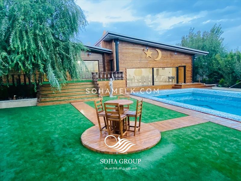 فروش 1500 متر باغ ویلا ی لوکس در لم آباد