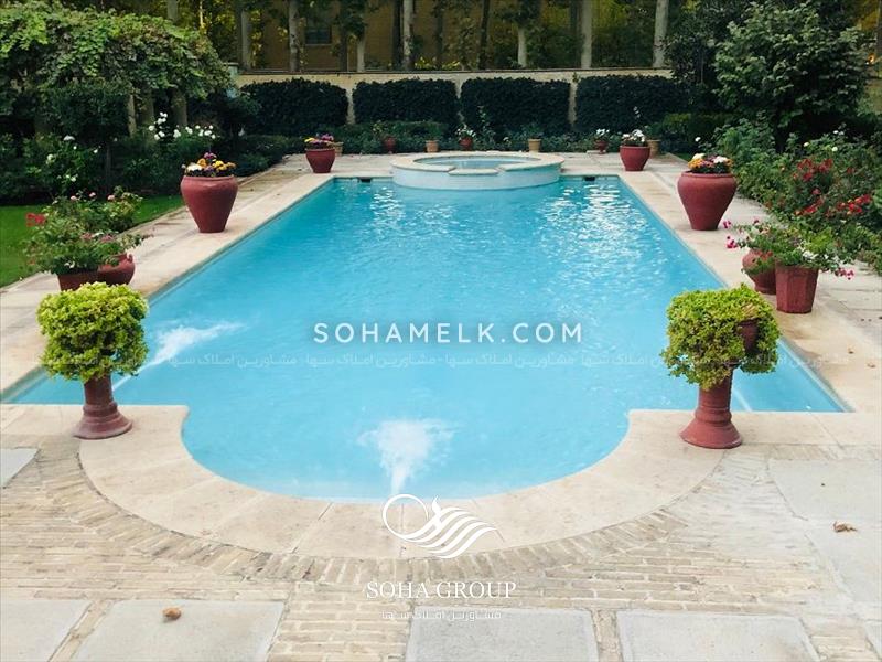 باغ ویلای ایرانی در شهر محمدشهر