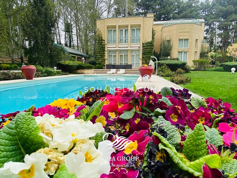 باغ ویلای ایرانی در شهر محمدشهر