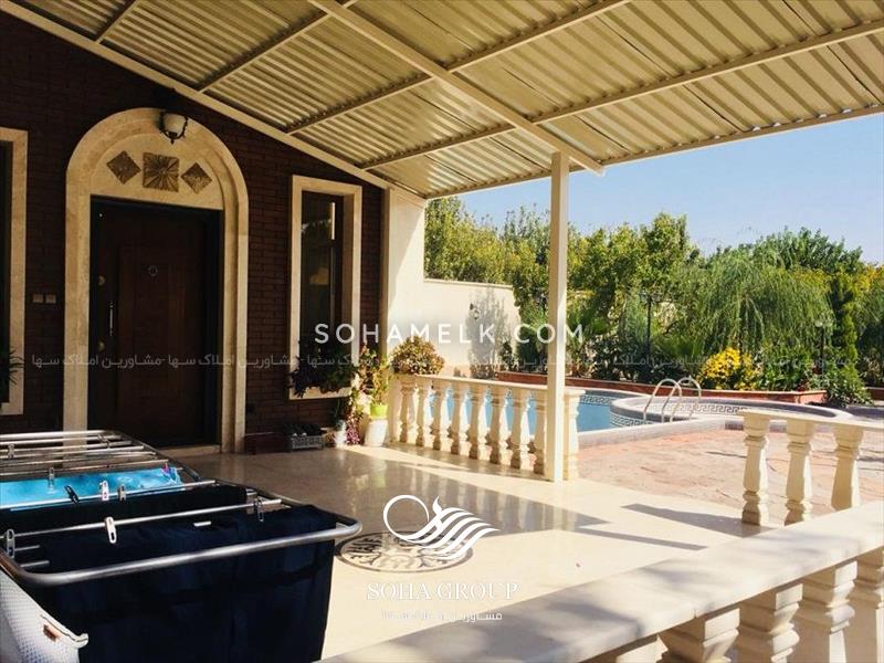 فروش باغ ویلا 1500 متری لوکس در دینار آباد