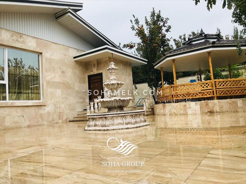 باغ ویلای لوکس با درختان خرمالو در ملارد ویلای جنوبی