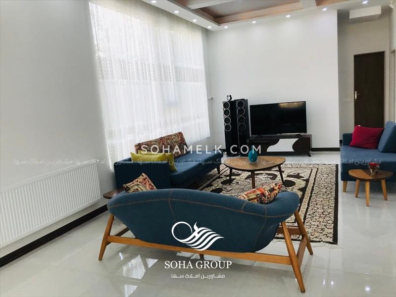 باغ ویلای لوکس با درختان خرمالو در ملارد ویلای جنوبی