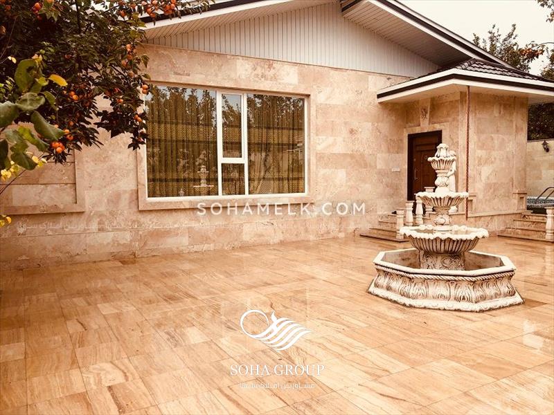 باغ ویلای لوکس با درختان خرمالو در ملارد ویلای جنوبی