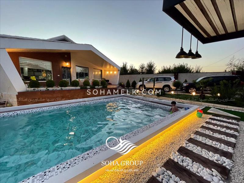 باغ ویلای لوکس و زیبا در صفادشت ملارد