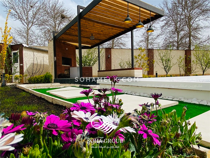 باغ ویلای لوکس و زیبا در صفادشت ملارد