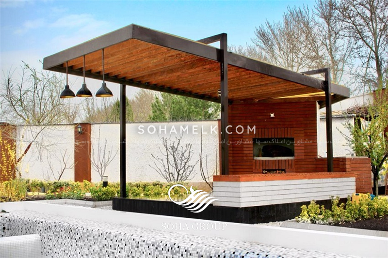 باغ ویلای لوکس و زیبا در صفادشت ملارد