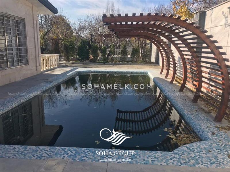 فروش باغ ویلای لوکس در دهکده ویلای کردزار شهریار