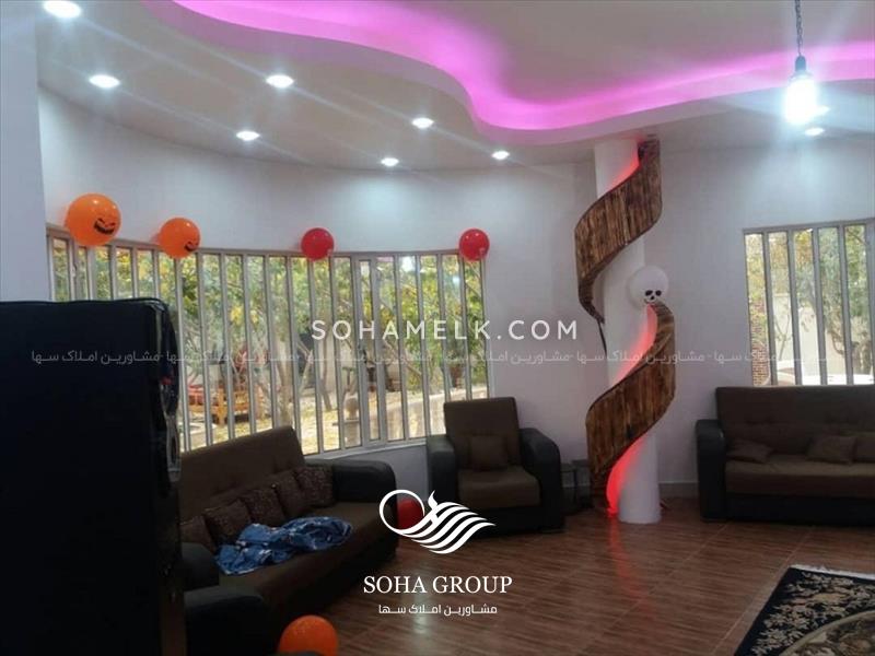 فروش باغ ویلای 670 متری در دهکده ویلای کردزار شهریار