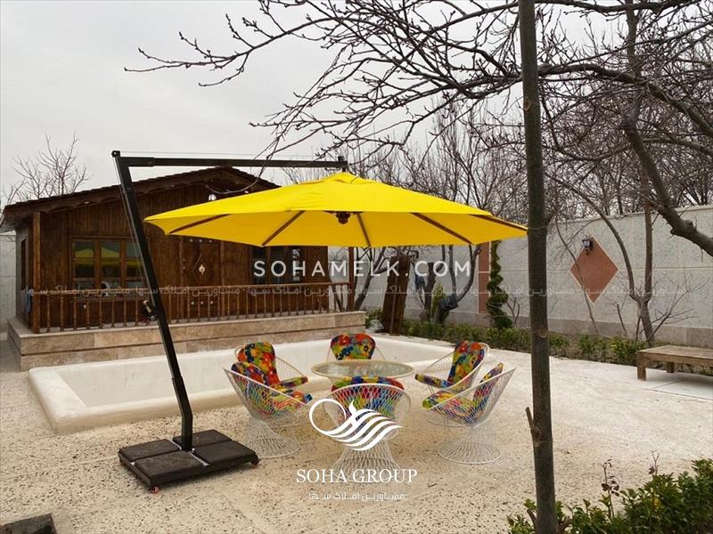 فروش باغ ویلای نقلی در دهکده ویلای کردزار شهریار