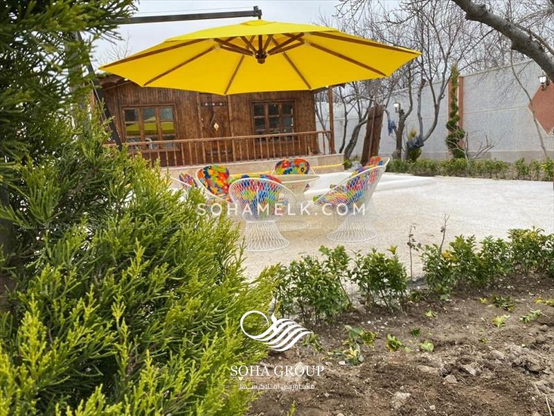 فروش باغ ویلای نقلی در دهکده ویلای کردزار شهریار