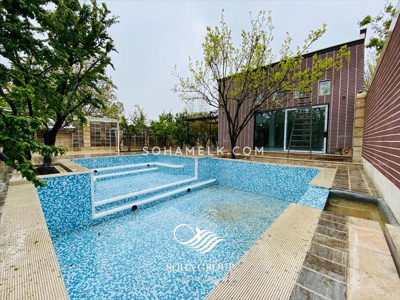 باغ ویلای لوکس و قابل سکونت در مرکز شهر شهریار