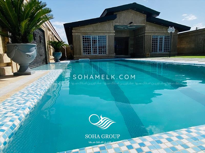 فروش باغ ویلای فول فرنیش وشهرکی در حوالی شهریار