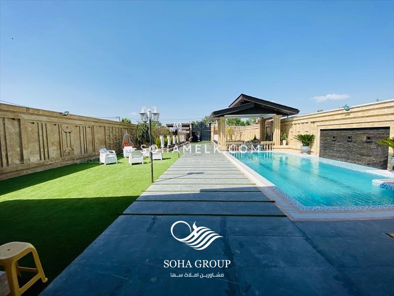 فروش باغ ویلای فول فرنیش وشهرکی در حوالی شهریار