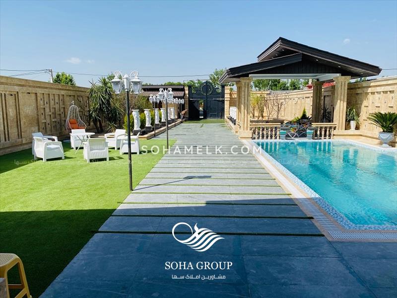 فروش باغ ویلای فول فرنیش وشهرکی در حوالی شهریار