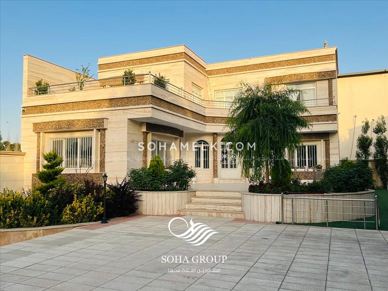 فروش باغ ویلا با مجوز  ساخت و پایان کار از شهرداری در شهریار