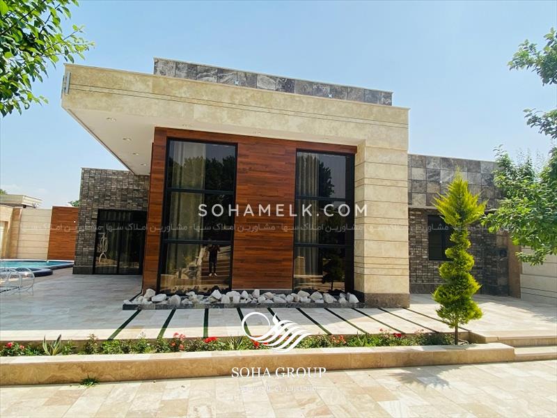 1600 متر باغ ویلا لوکس و مدرن در حوالی شهر شهریار