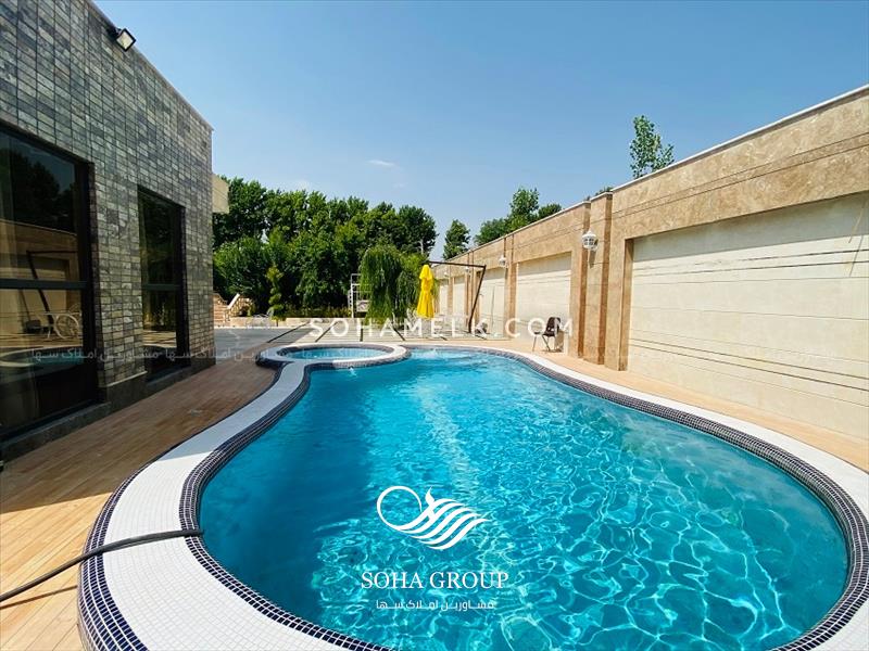 1600 متر باغ ویلا لوکس و مدرن در حوالی شهر شهریار