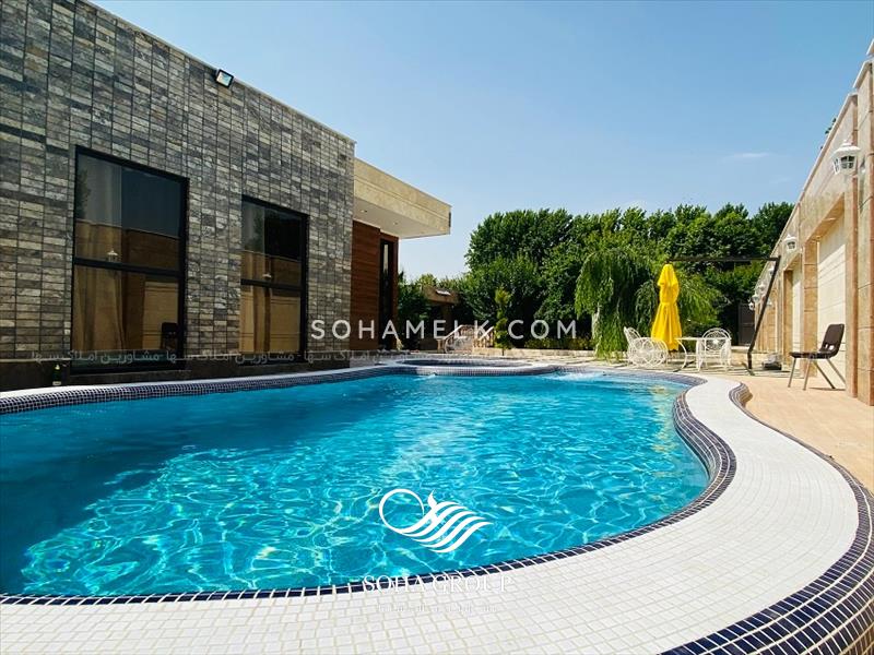 1600 متر باغ ویلا لوکس و مدرن در حوالی شهر شهریار