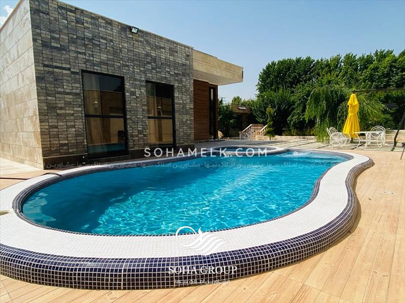 1600 متر باغ ویلا لوکس و مدرن در حوالی شهر شهریار