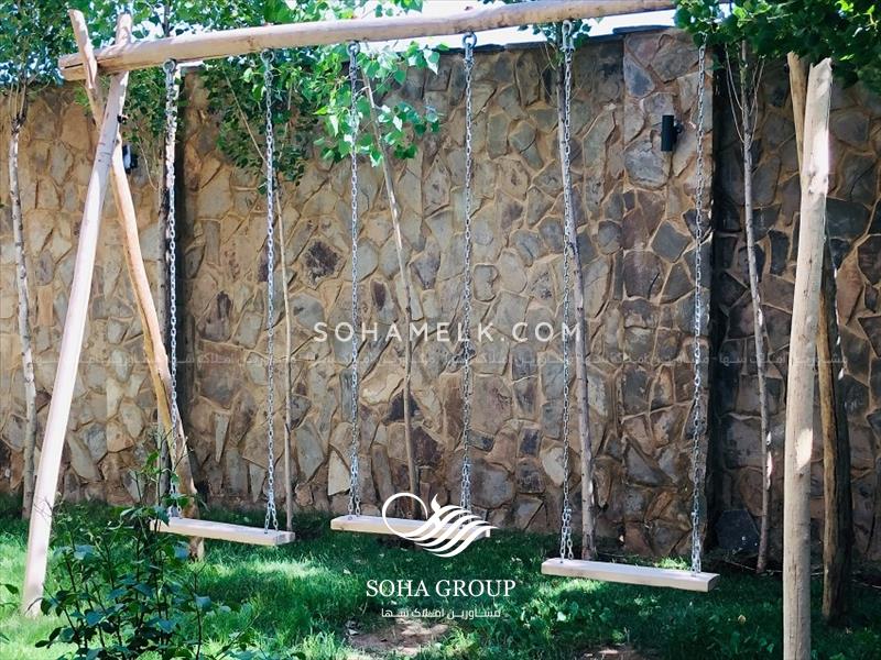 فروش باغ ویلای زیبا در شهرک زعفرانیه کرج 