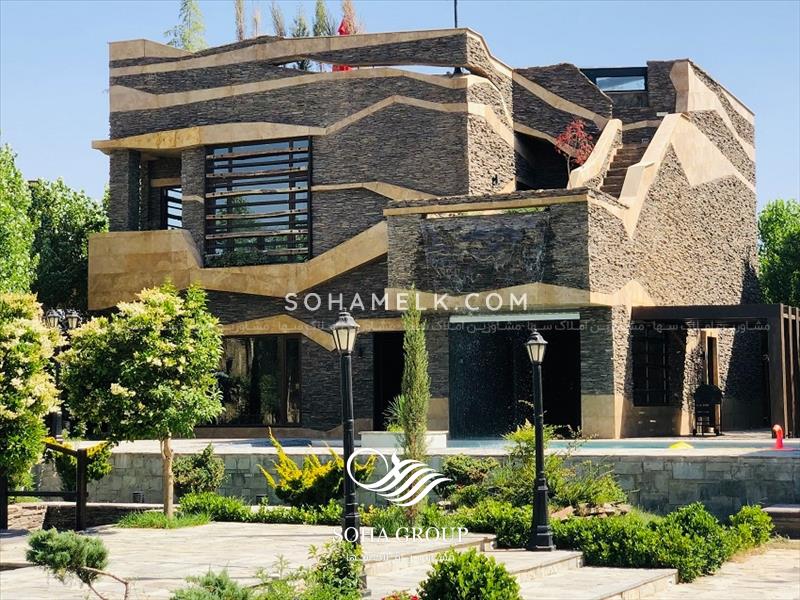 فروش باغ ویلای زیبا در شهرک زعفرانیه کرج 