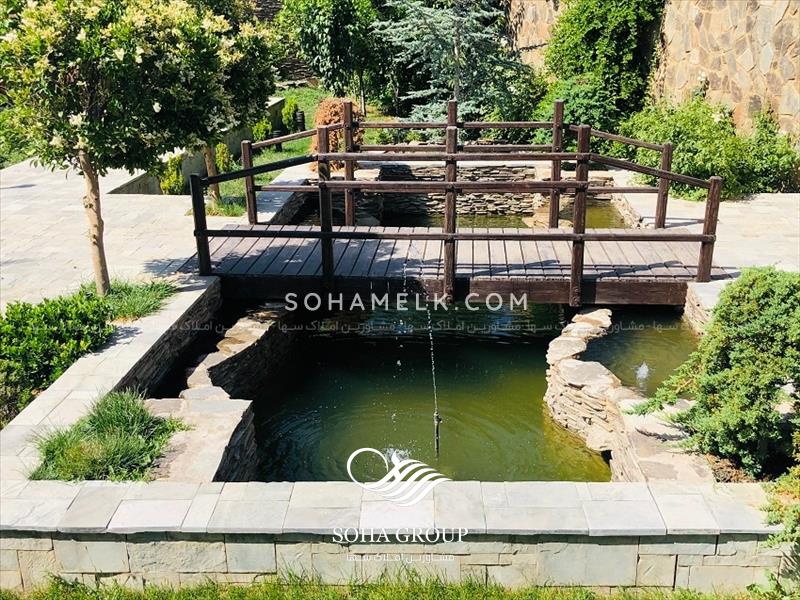 فروش باغ ویلای زیبا در شهرک زعفرانیه کرج 