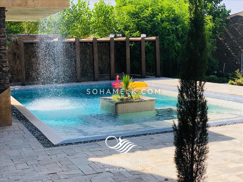 فروش باغ ویلای زیبا در شهرک زعفرانیه کرج 