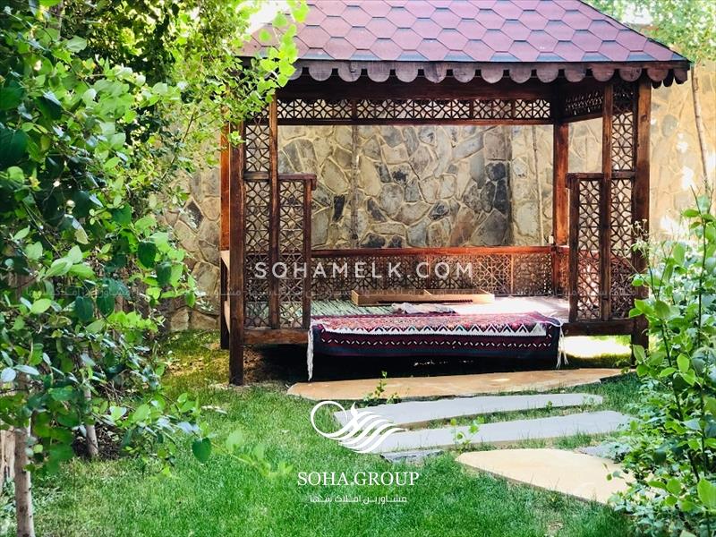 فروش باغ ویلای زیبا در شهرک زعفرانیه کرج 