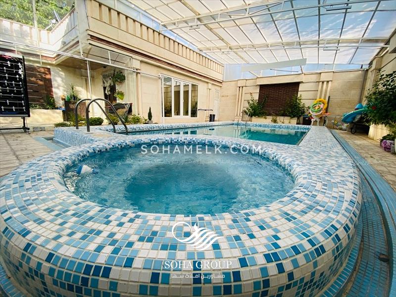 باغ ویلای زیبا در دهکده ویلایی کردزار شهریار 