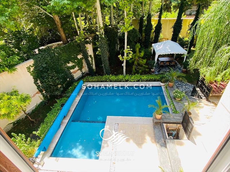 فروش لوکسترین و زیباترین باغ ویلای خوشنام ملارد