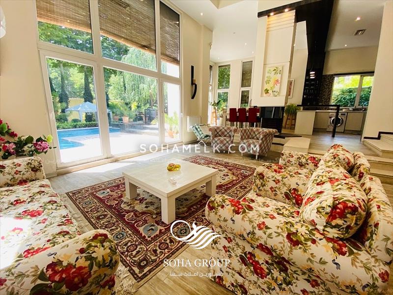 فروش لوکسترین و زیباترین باغ ویلای خوشنام ملارد