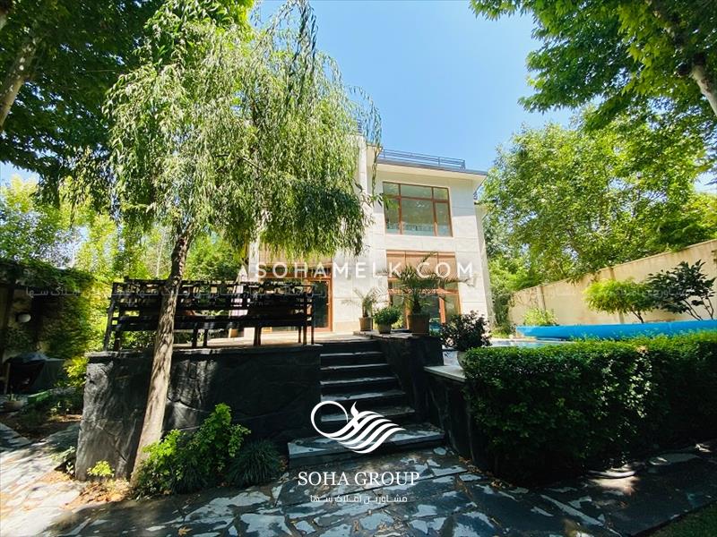 فروش لوکسترین و زیباترین باغ ویلای خوشنام ملارد