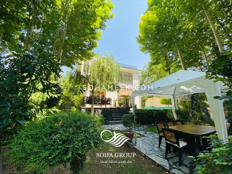 فروش لوکسترین و زیباترین باغ ویلای خوشنام ملارد