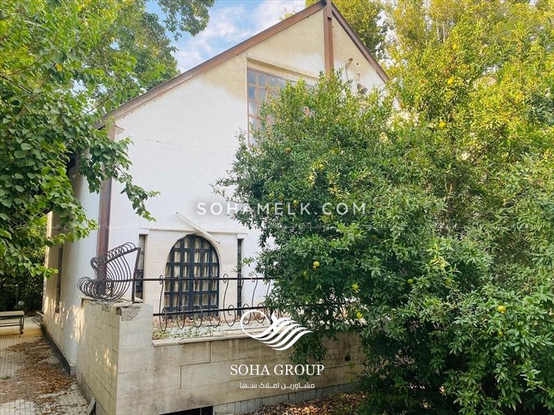 فروش باغ ویلای فاخر با درختان قدیمی در ملارد ویلای جنوبی