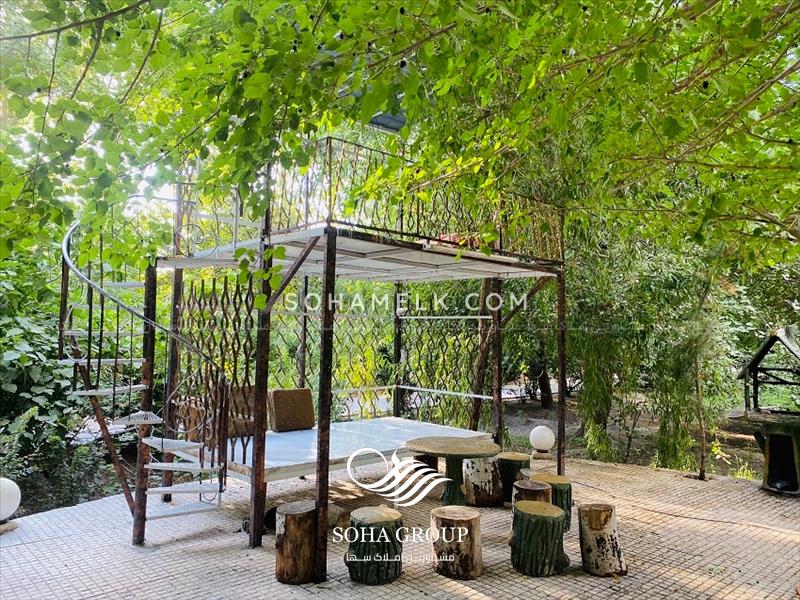 فروش باغ ویلای فاخر با درختان قدیمی در ملارد ویلای جنوبی
