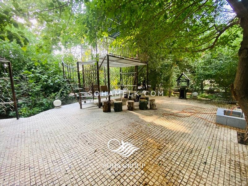 فروش باغ ویلای فاخر با درختان قدیمی در ملارد ویلای جنوبی