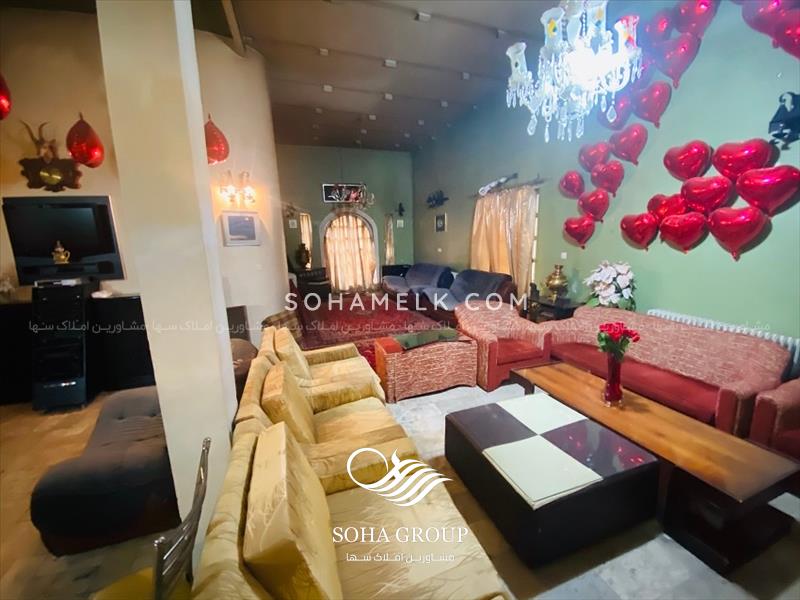 فروش باغ ویلای فاخر با درختان قدیمی در ملارد ویلای جنوبی