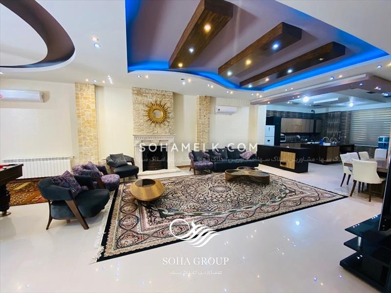 فروش باغ ویلای لوکس و لاکچری در دهکده ویلای کردزار شهریار